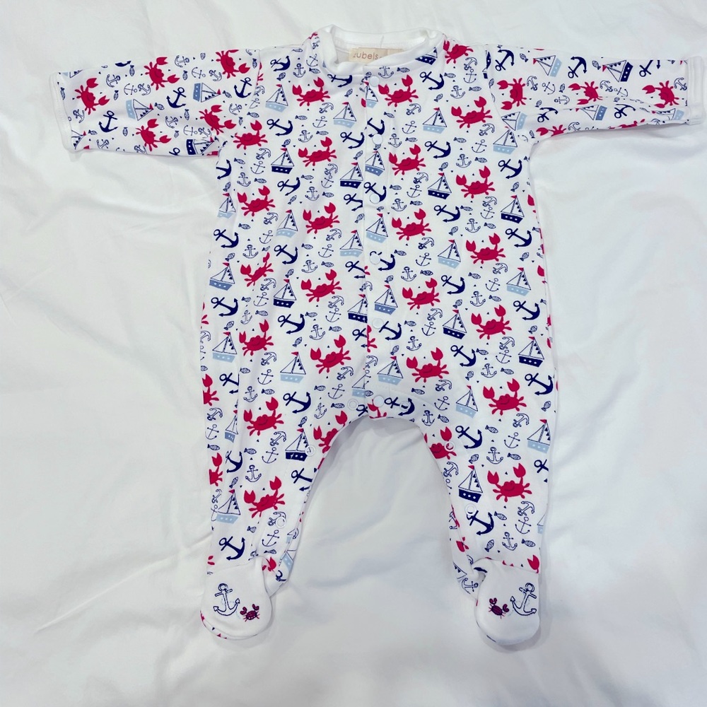 New without tags (never been worn) Zubels Natural 100% organic cotton pajamas